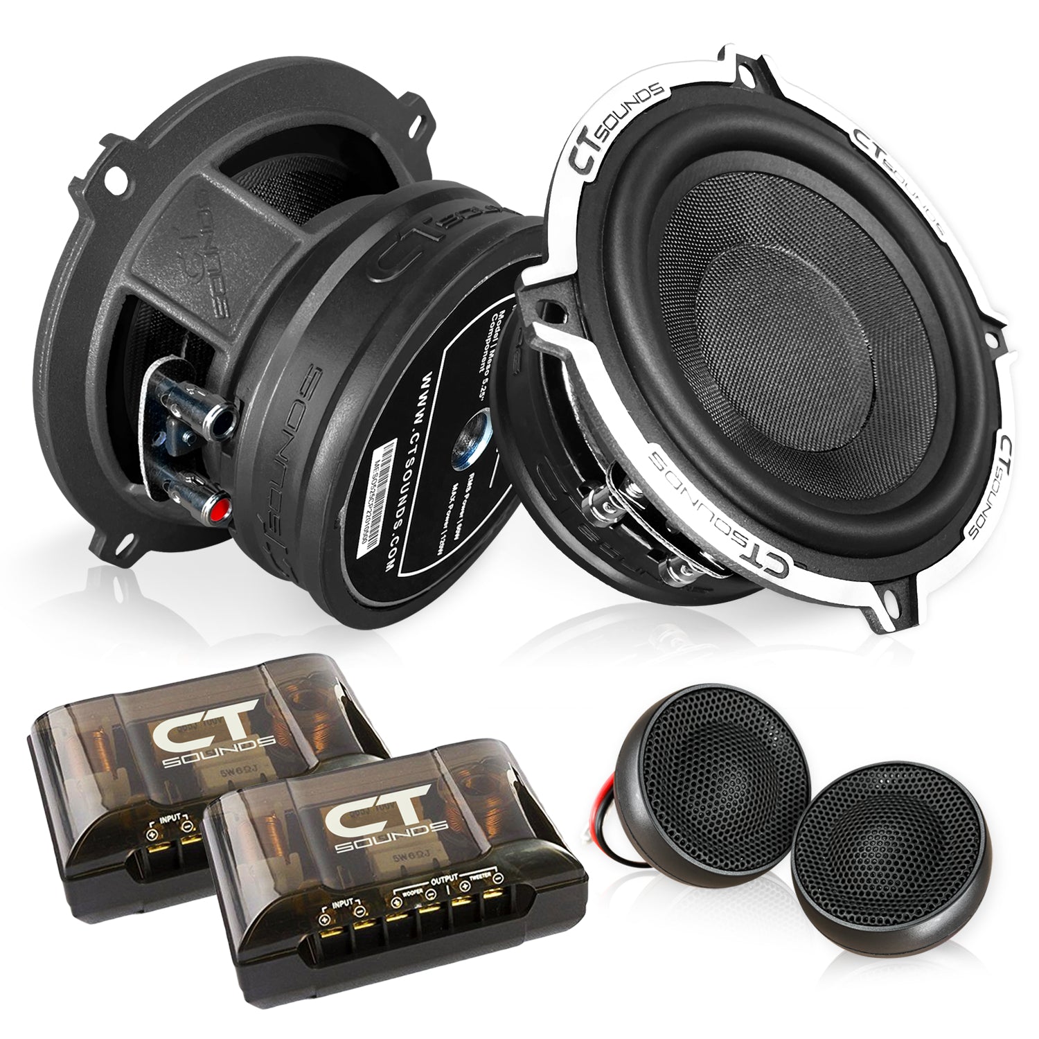 5.25 sales bass speakers