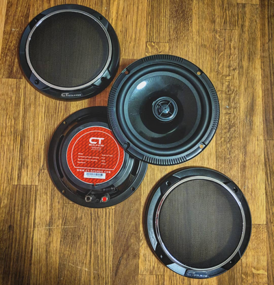Strato 6.5 Inch Coaxial Speaker Set - CT SOUNDS