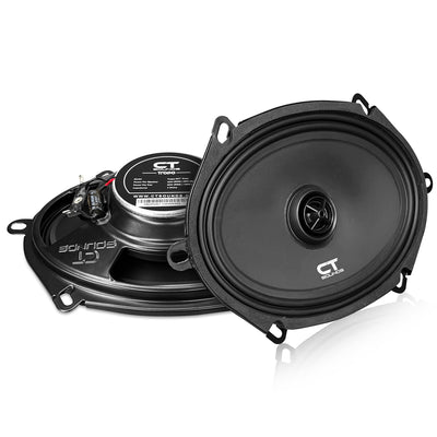 TROPO-5X7-COX // 60 Watts RMS 5x7” Shallow-Mount Car Speakers, Pair
