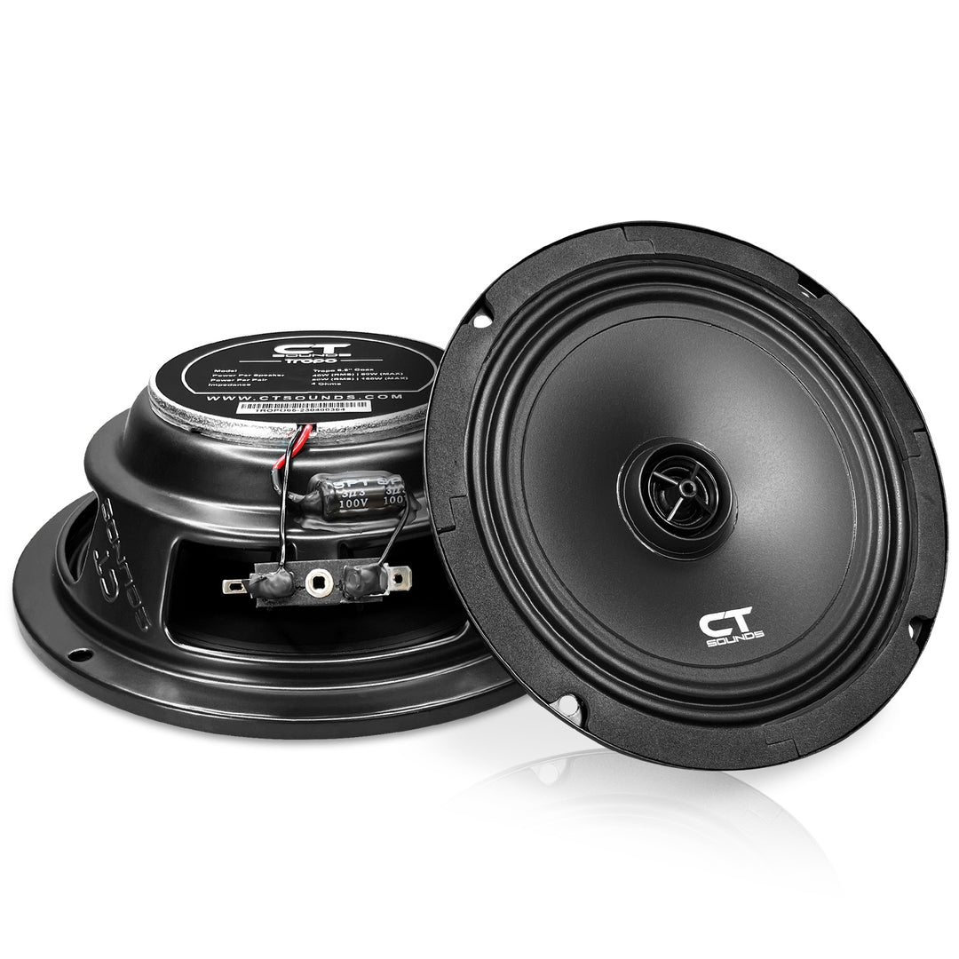 Tropo 160W Shallow-Mount Car Speaker Set CT Sounds – CT SOUNDS