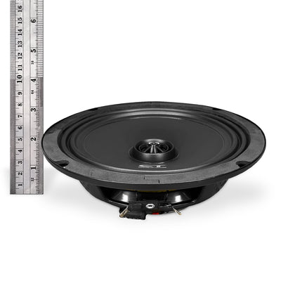 TROPO-6-5-COX // 80 Watts RMS 6.5” Shallow-Mount Car Speakers, Pair