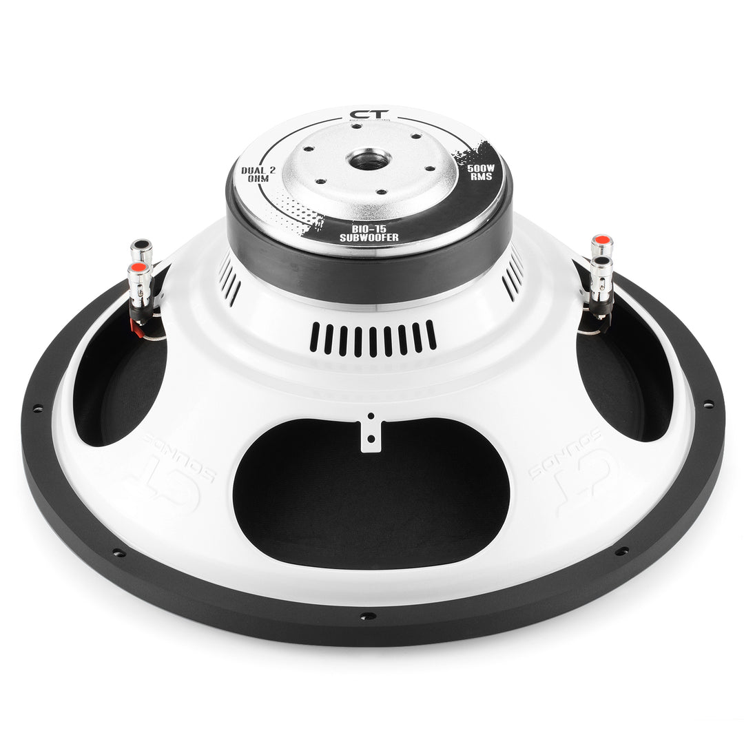 BIO-15 // 500 Watt RMS 15 Inch Car Subwoofer – CT SOUNDS