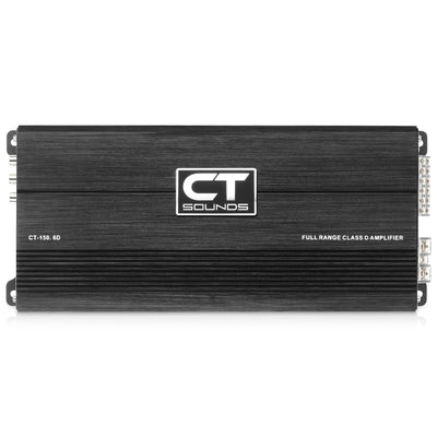 CT-150.6D // 1500 Watts RMS 6-Channel Car Audio Amplifier