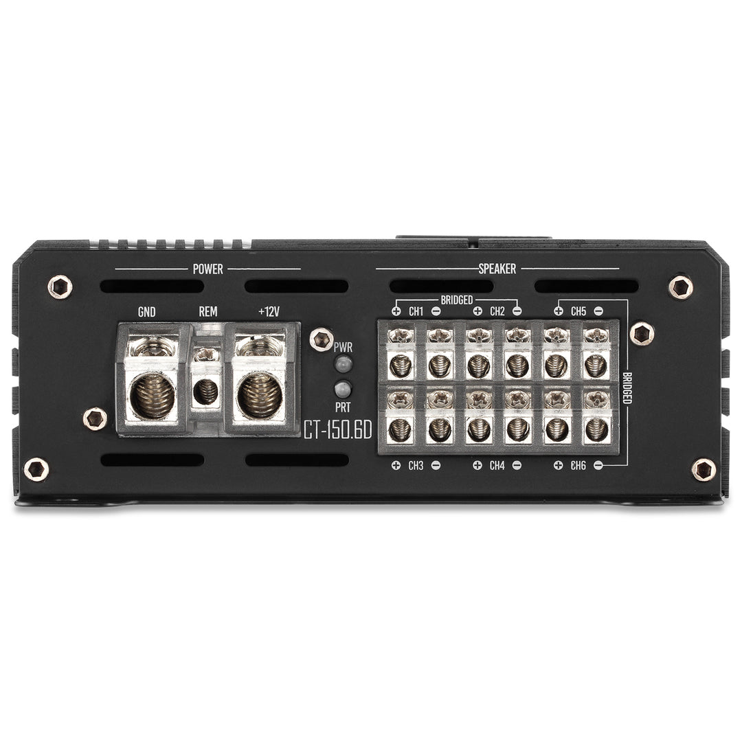 CT-150.6D - 1500W RMS 6-Channel Car Amplifier