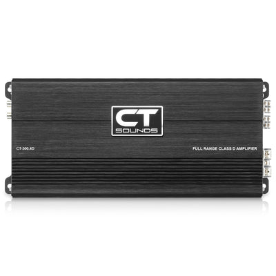 CT-300.4D // 1800 Watts RMS 4-Channel Car Audio Amplifier