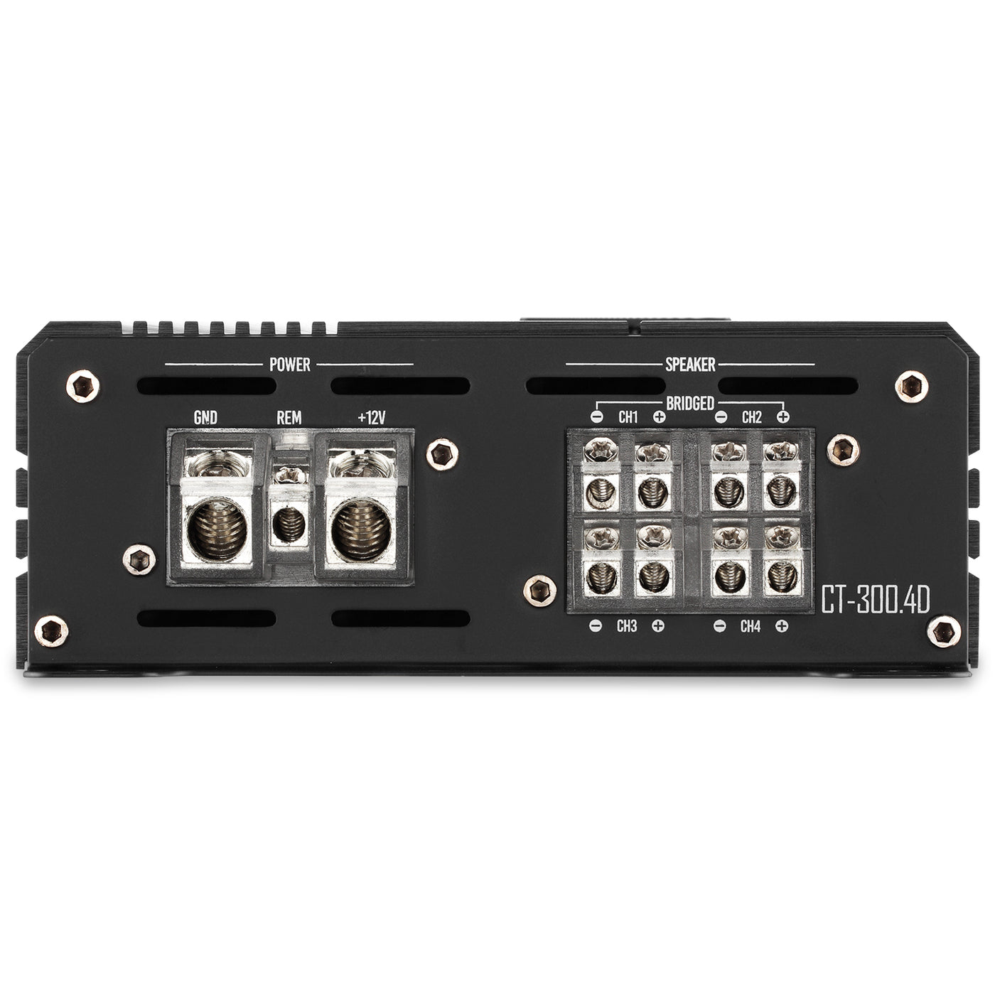 CT-300.4D // 1800 Watts RMS 4-Channel Car Audio Amplifier