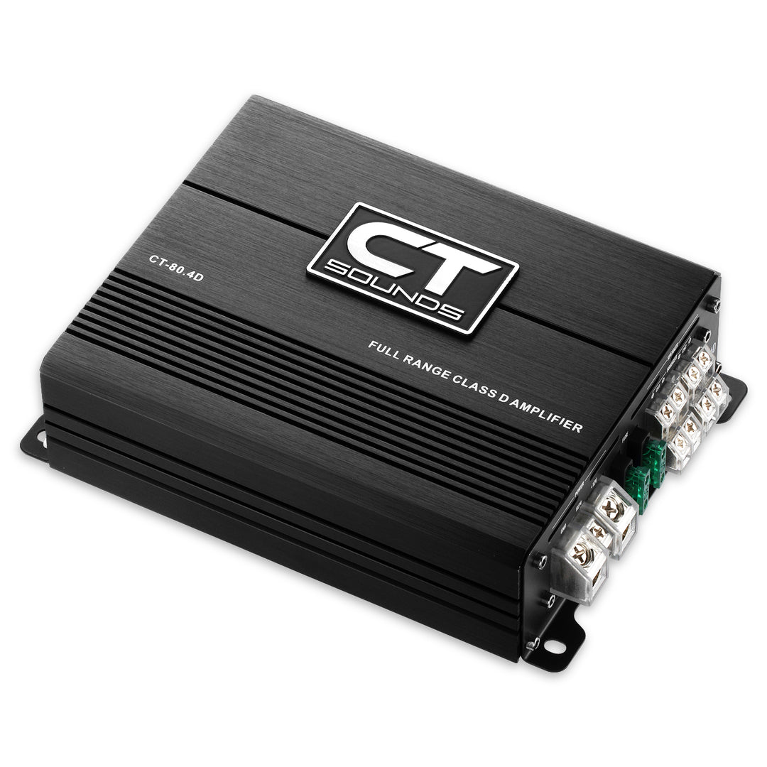 CT-80.4D - 480 Watt 4-Channel Amplifier – CT SOUNDS