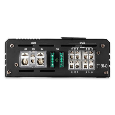 CT-80.4D // 480 Watts RMS 4-Channel Car Audio Amplifier