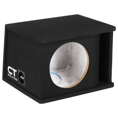 CT1X10 // Single 10” Kerf Port Universal Car Subwoofer Box