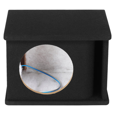 CT1X10 // Single 10” Kerf Port Universal Car Subwoofer Box