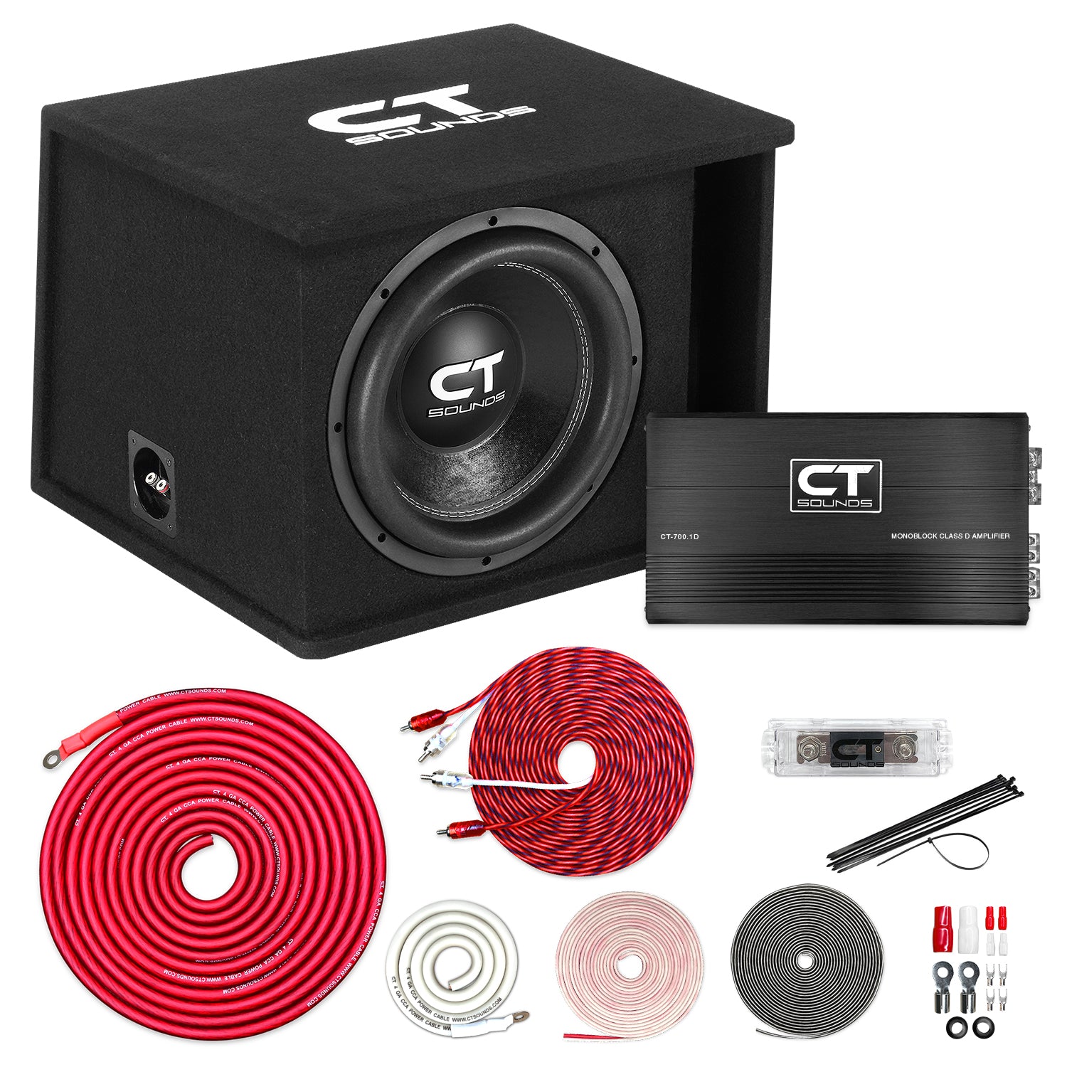 thumbnail image 2 of CT Sounds STRATO-12-D2 12 Inch 2500W Max Dual 2 Ohm Car Subwoofer 1250W RMS 2 of 3