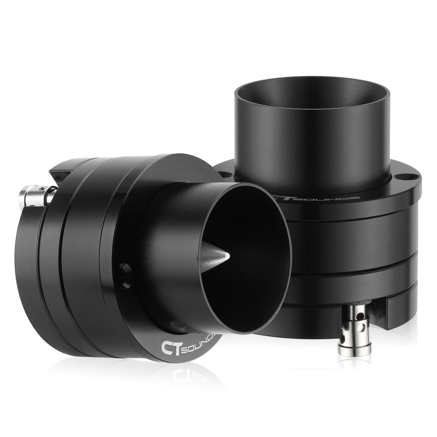 GAMA AUTOPARTS 4-Inch Titanium Bullet Super Tweeter - 500W Max, 250W RMS, 4-Ohm GAMA AUTOPARTS 4-Inch Titanium Bullet Super Tweeter - 500W Max, 250W RMS, 4-Ohm