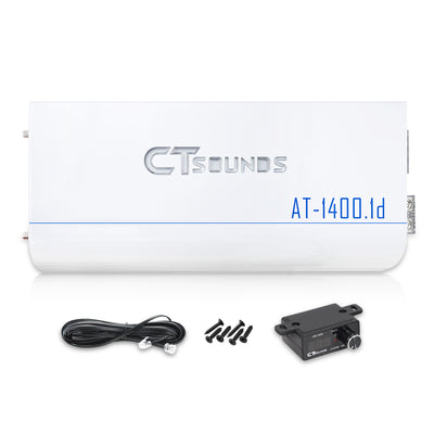 ATv2-1400.1d // 1800 Watt RMS Monoblock Car Audio Amplifier