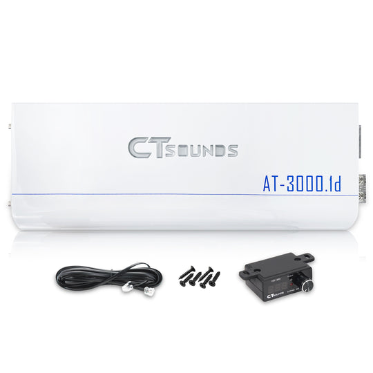 ATv2-3000.1d - 3500W RMS Monoblock Car Amplifier