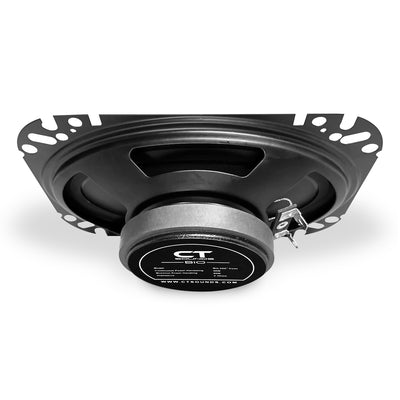 BIO-4X6-COX // 80 Watts RMS 4x6 Inch Car Coaxial Speakers, Pair