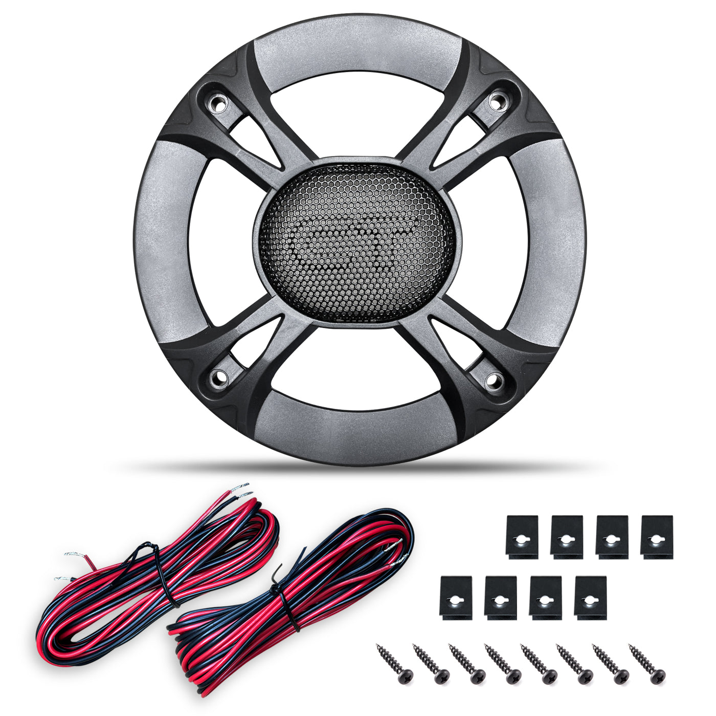 Sound way Kit Montaje Autoradio, Altavoces Coche 16.5 cm, Universales,  Altavoz Coaxial 2 Vias, 120 Watts