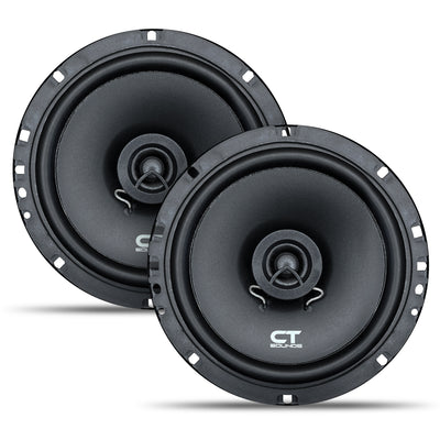BIO-6-5-COX // 100 Watts RMS 6.5 Inch Car Coaxial Speakers, Pair - CT SOUNDS