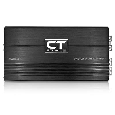 CT-1000.1D // 1000 Watts RMS Monoblock Car Audio Amplifier