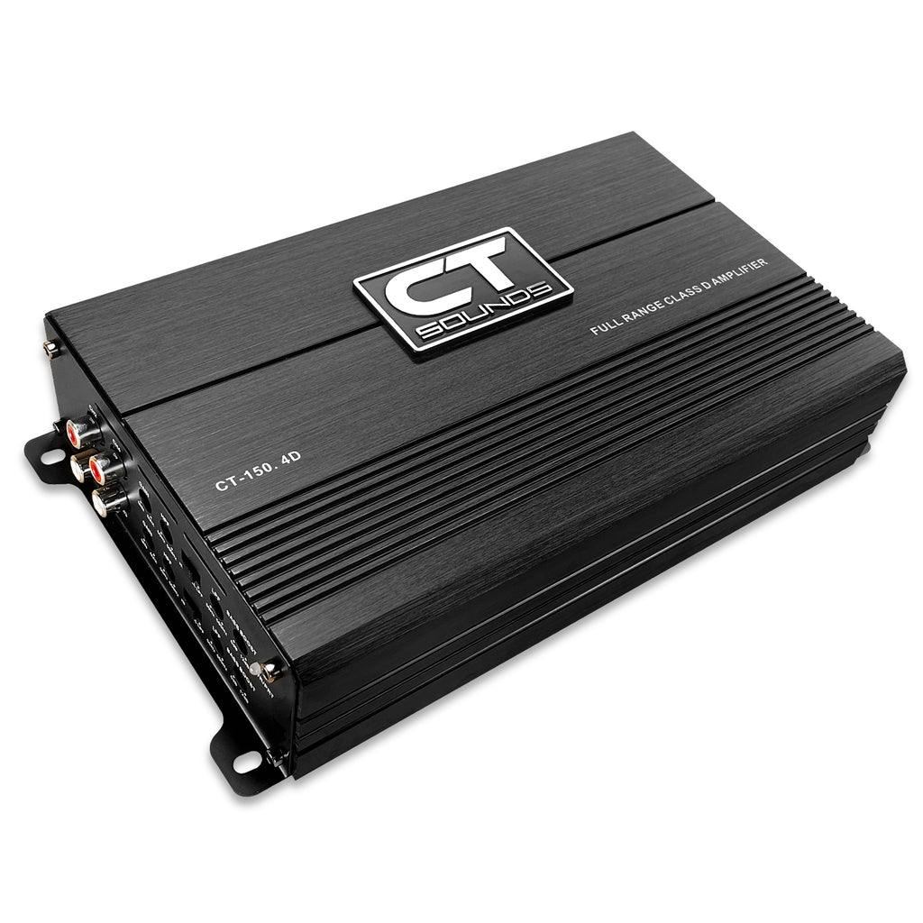 CT-150-4D - 1000 Watt 4-Channel Amplifier - CT Sounds