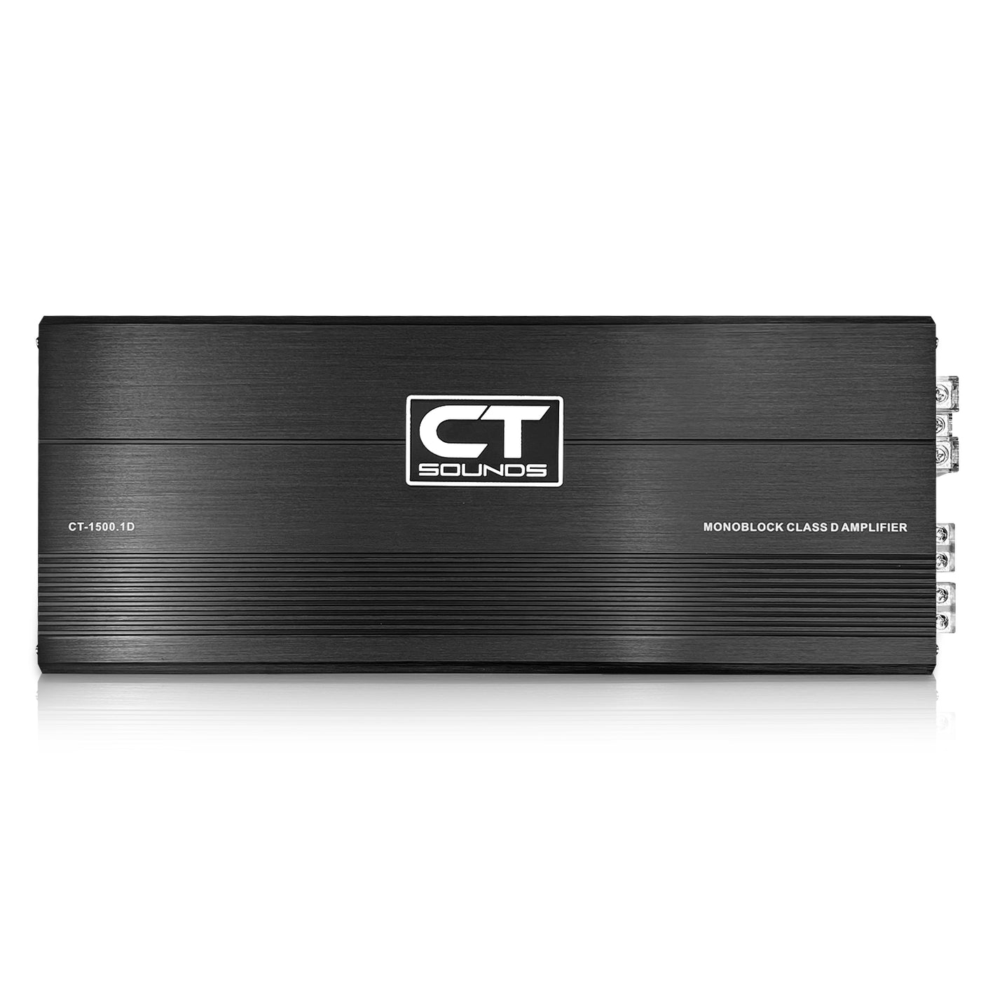 CT-1500.1D // 1500 Watts RMS Monoblock Car Audio Amplifier