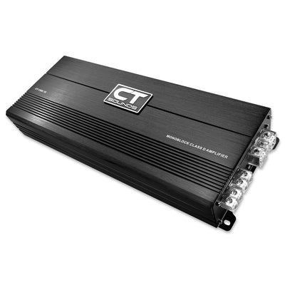 CT-1500.1D // 1500 Watts RMS Monoblock Car Audio Amplifier