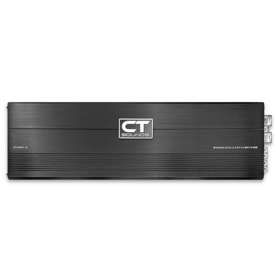 CT-2000.1D - 2000W RMS Monoblock Car Amplifier
