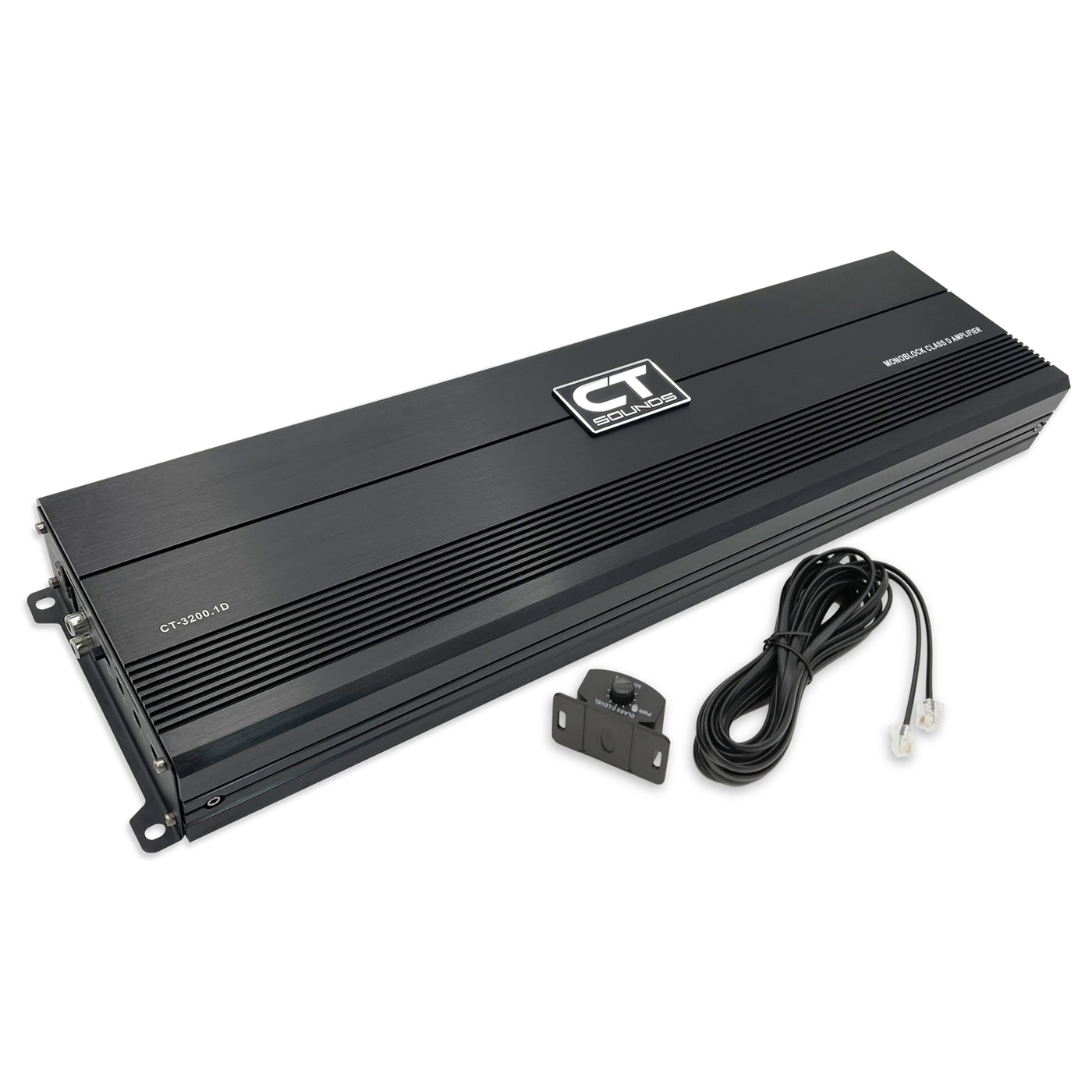 CT-3200.1D // 3200 Watts RMS Monoblock Car Audio Amplifier