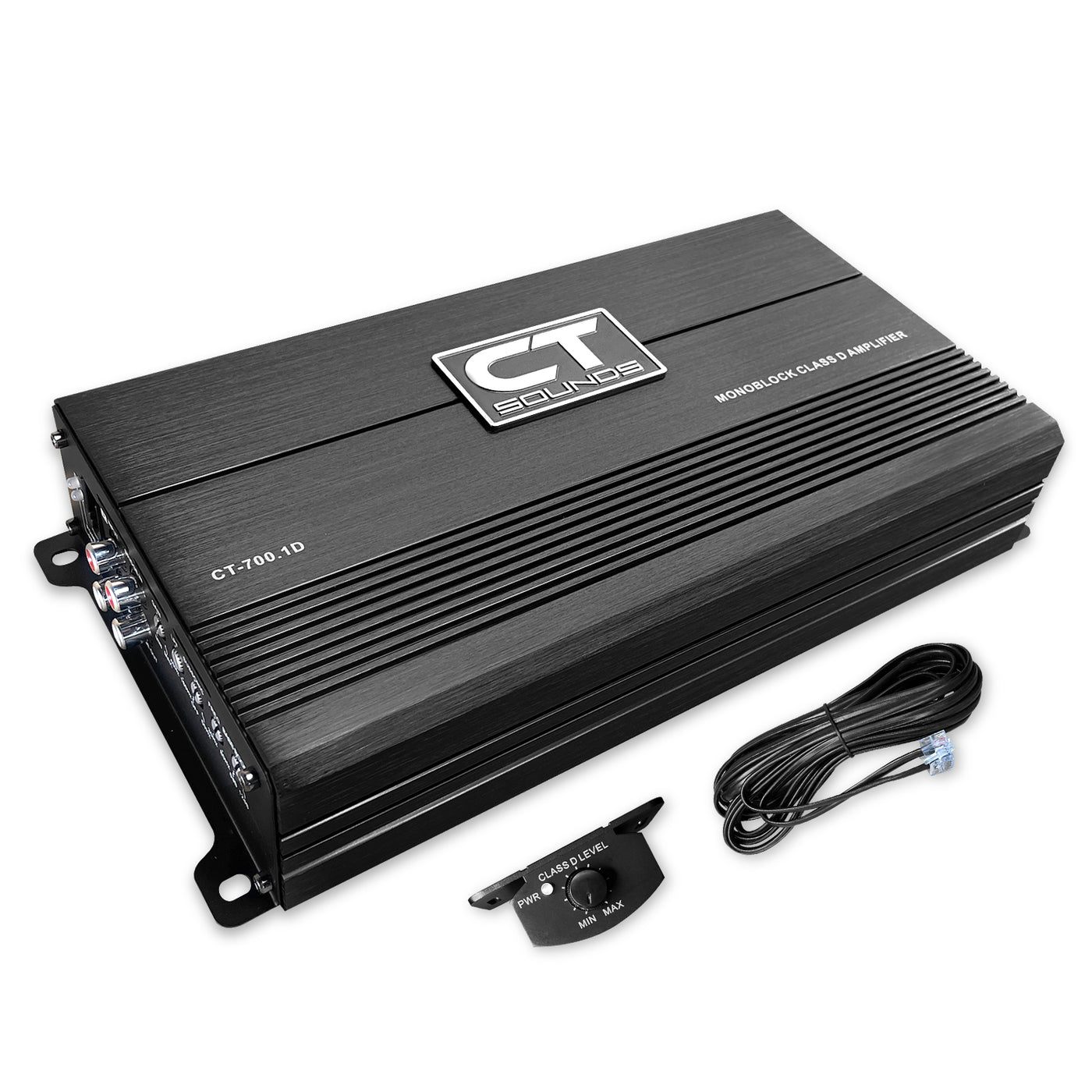 CT-700.1D // 700 Watts RMS Monoblock Car Audio Amplifier