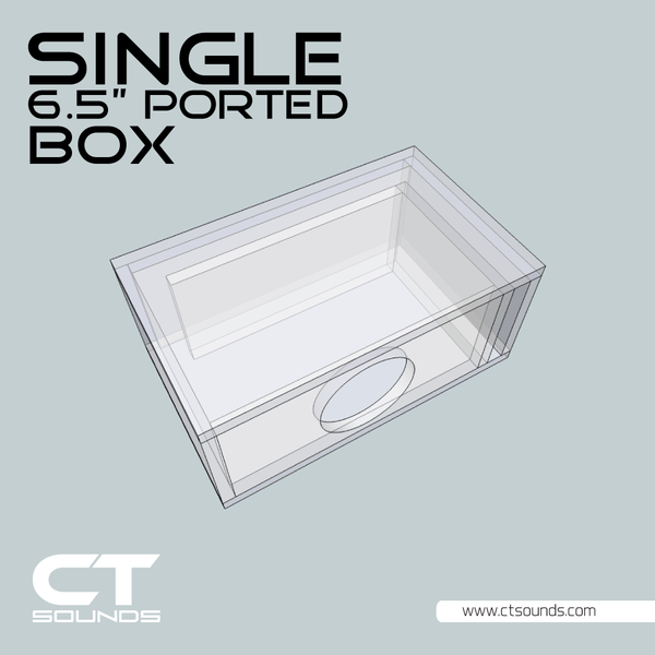 6.5 ported sub deals box