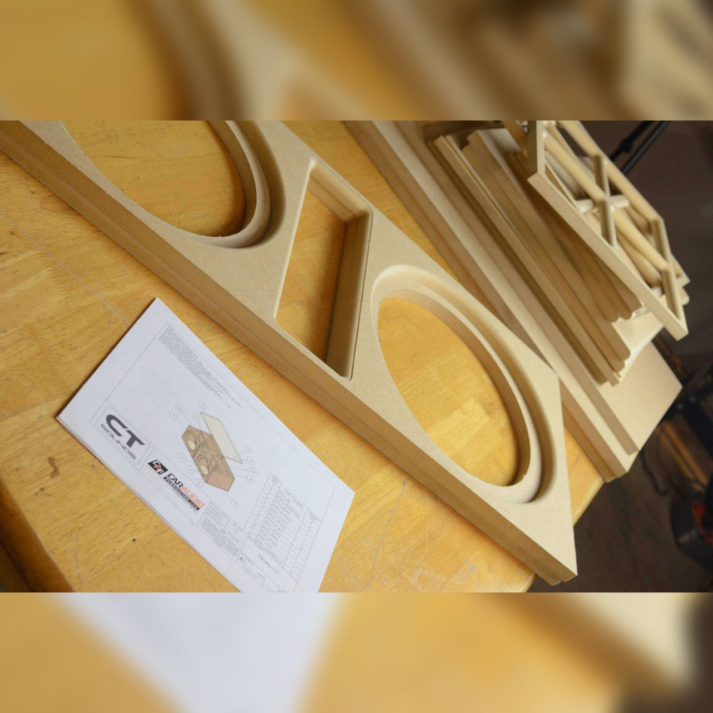 Dual 12 Inch PORTED Subwoofer Box Design - CT SOUNDS