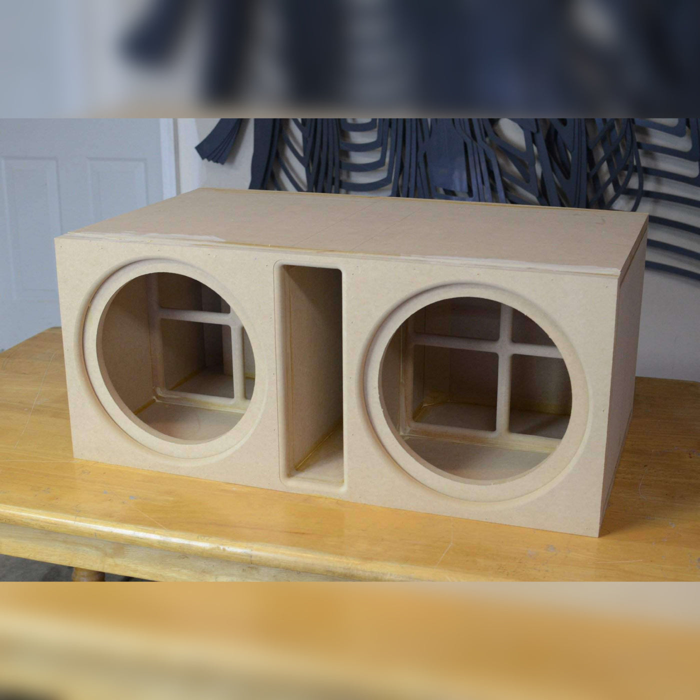 12 inch subwoofer wooden box 2025