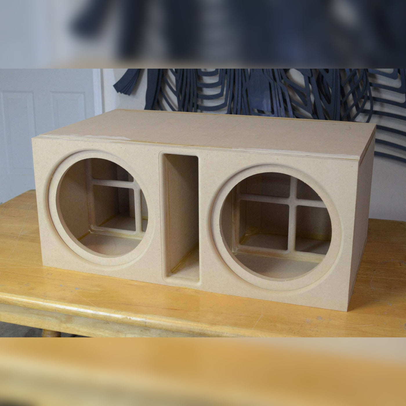 Dual 12 Inch PORTED Subwoofer Box Design - CT SOUNDS