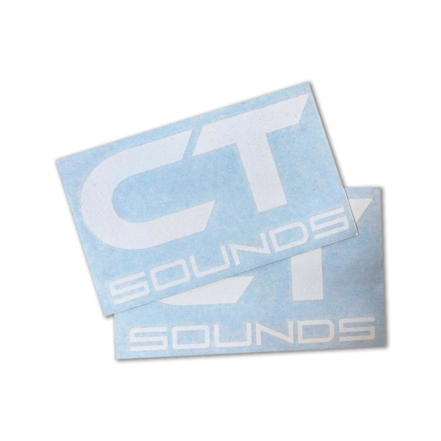 (2) Pack of CT Sounds Decals - CT SOUNDS