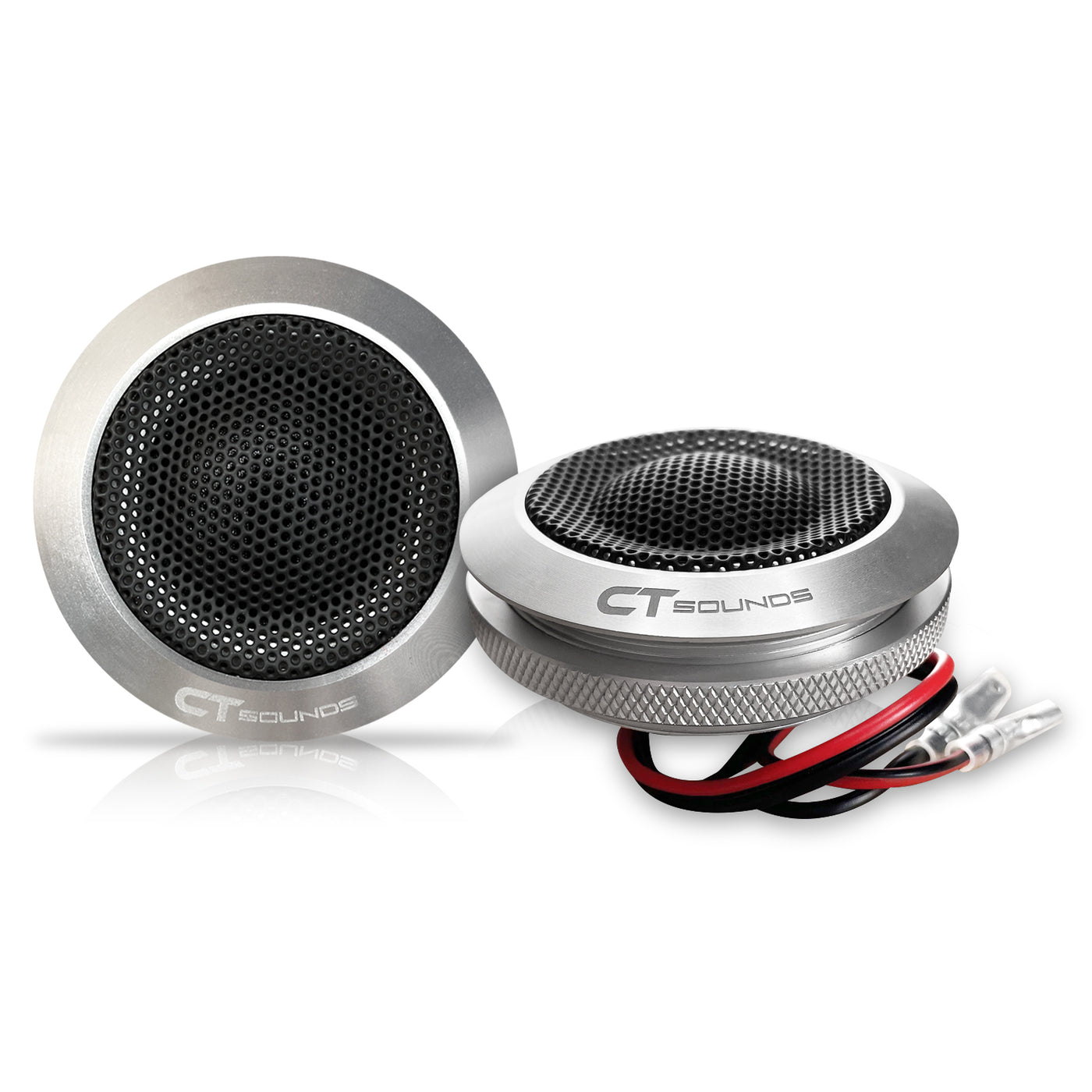 MESO-25-TWT // 25mm 100 Watt Flush-Mount Premium Silk-Dome Tweeters, Pair