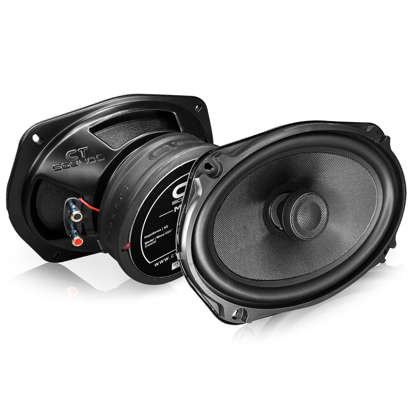 MESO-6X9-COX // 200 Watts RMS 6x9 Inch Car Coaxial Speakers, Pair