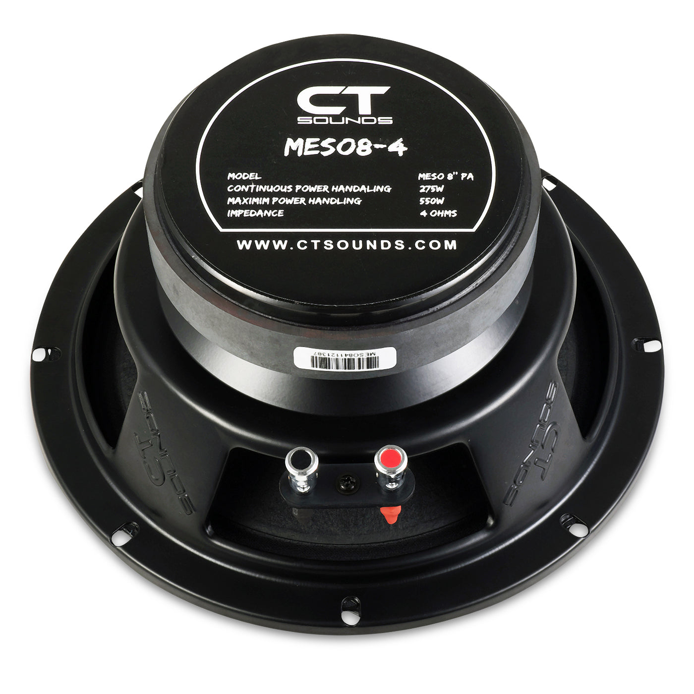 MESO8-4 // 275 Watts RMS 8” Midrange Speaker