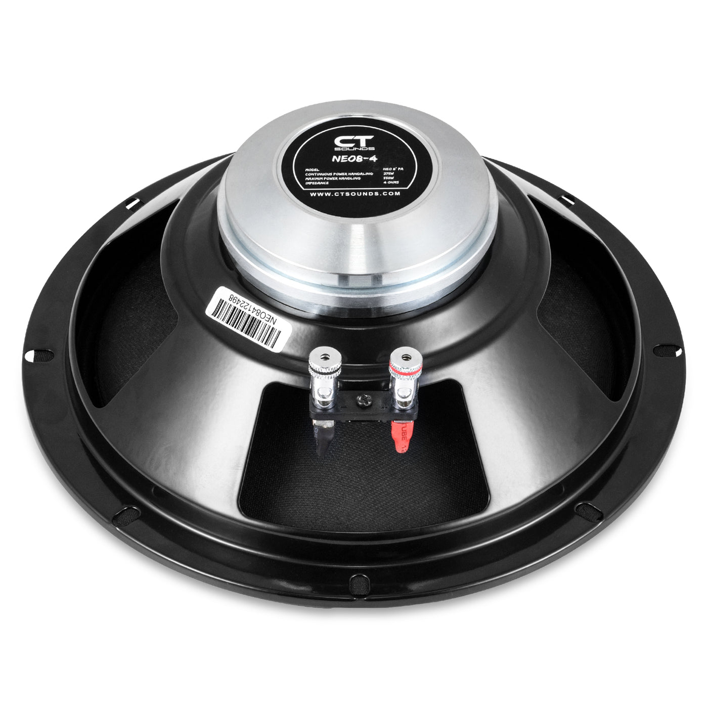 NEO8-4 // 275 Watt RMS 8” Shallow Midrange Speaker