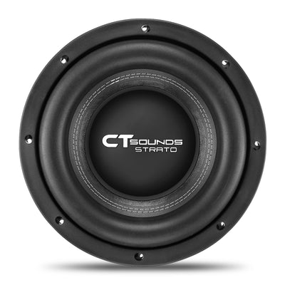 STRATO-10-D2 // 1250 Watts RMS 10 Inch Car Subwoofer - CT SOUNDS