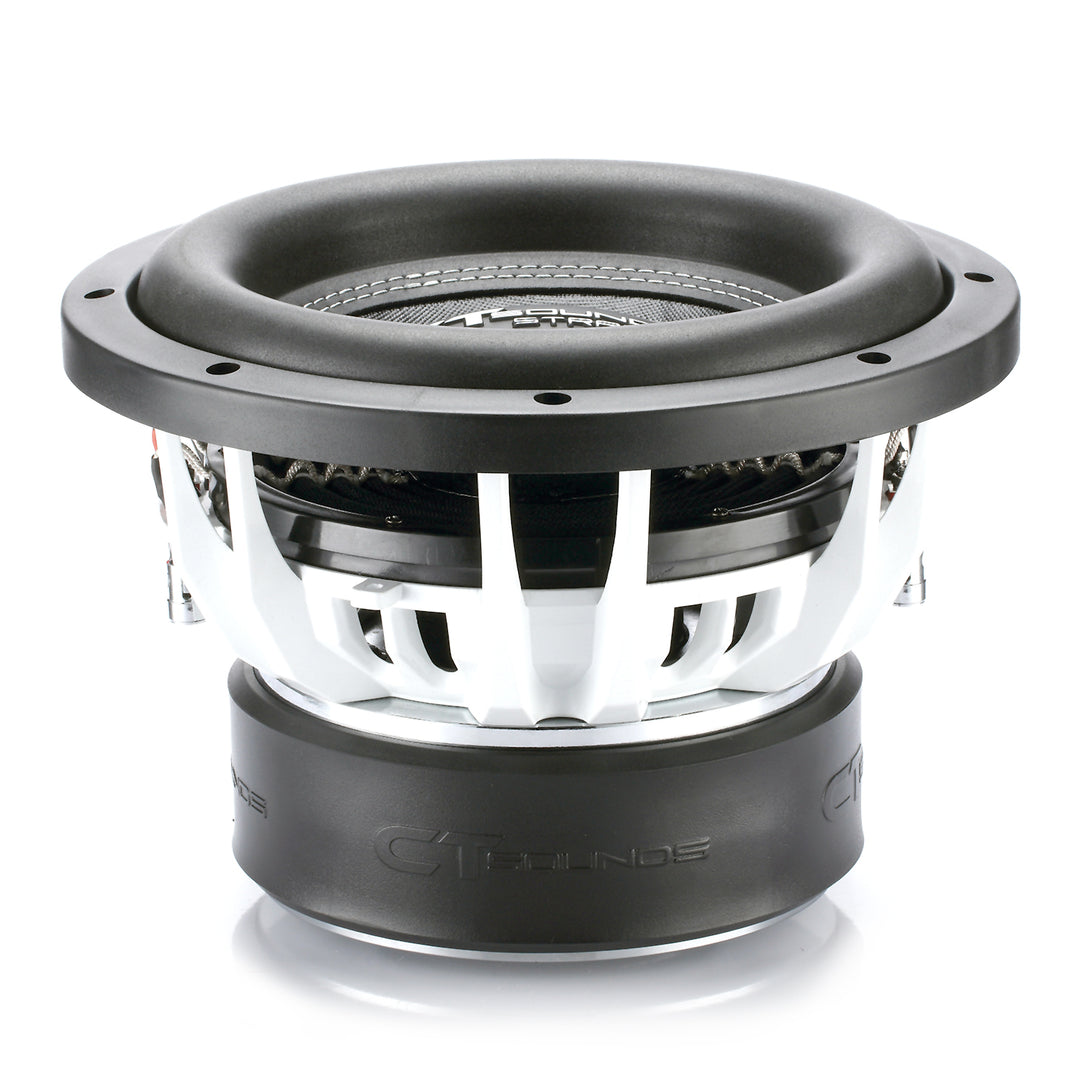 CT Sounds STRATO 10-Inch Subwoofer 2500W Max Power For Cars, Dual 2 Ohm Voice Coil