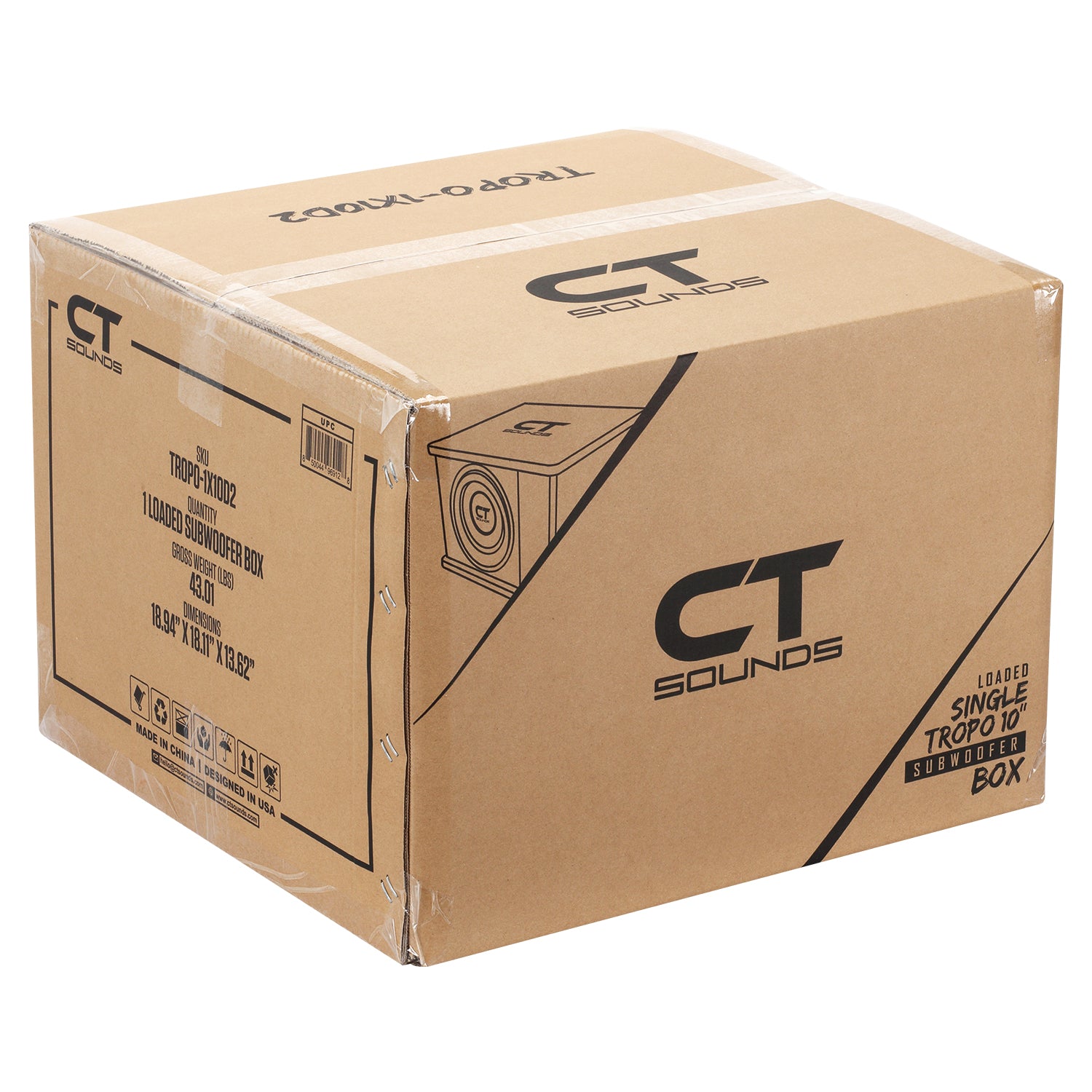 Ct Console Box TROPO-1X10D2 - Single 10