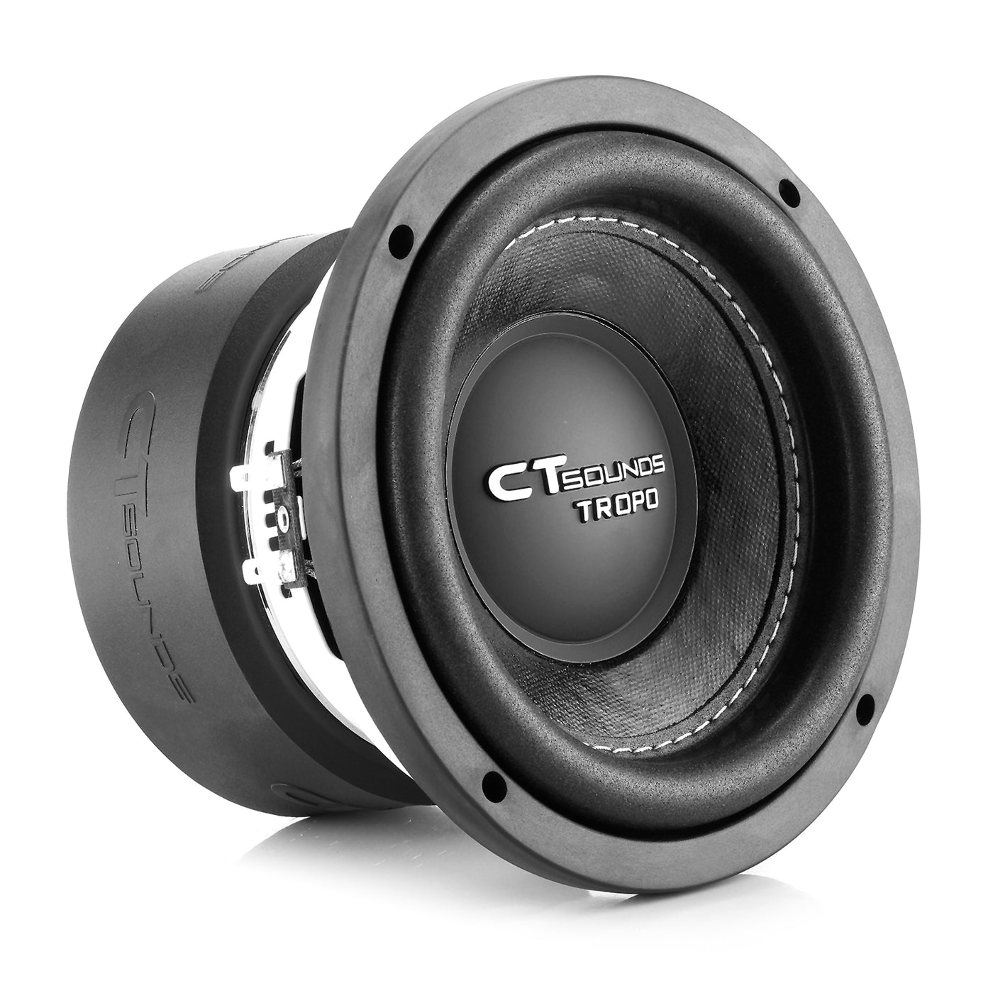TROPO-6-5-D4 // 200 Watts RMS 6.5 Inch Car Subwoofer - CT SOUNDS