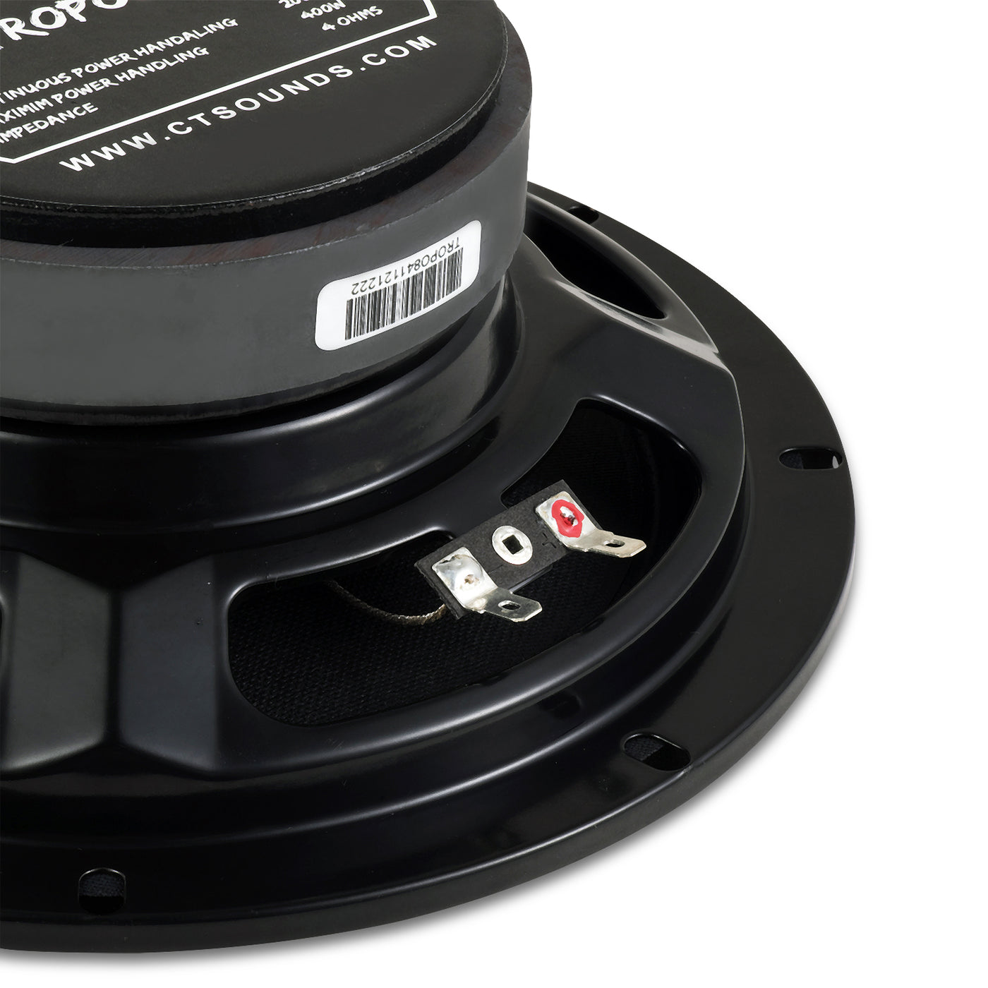 TROPO8-4 // 200 Watt RMS 8” Shallow Midrange Speaker