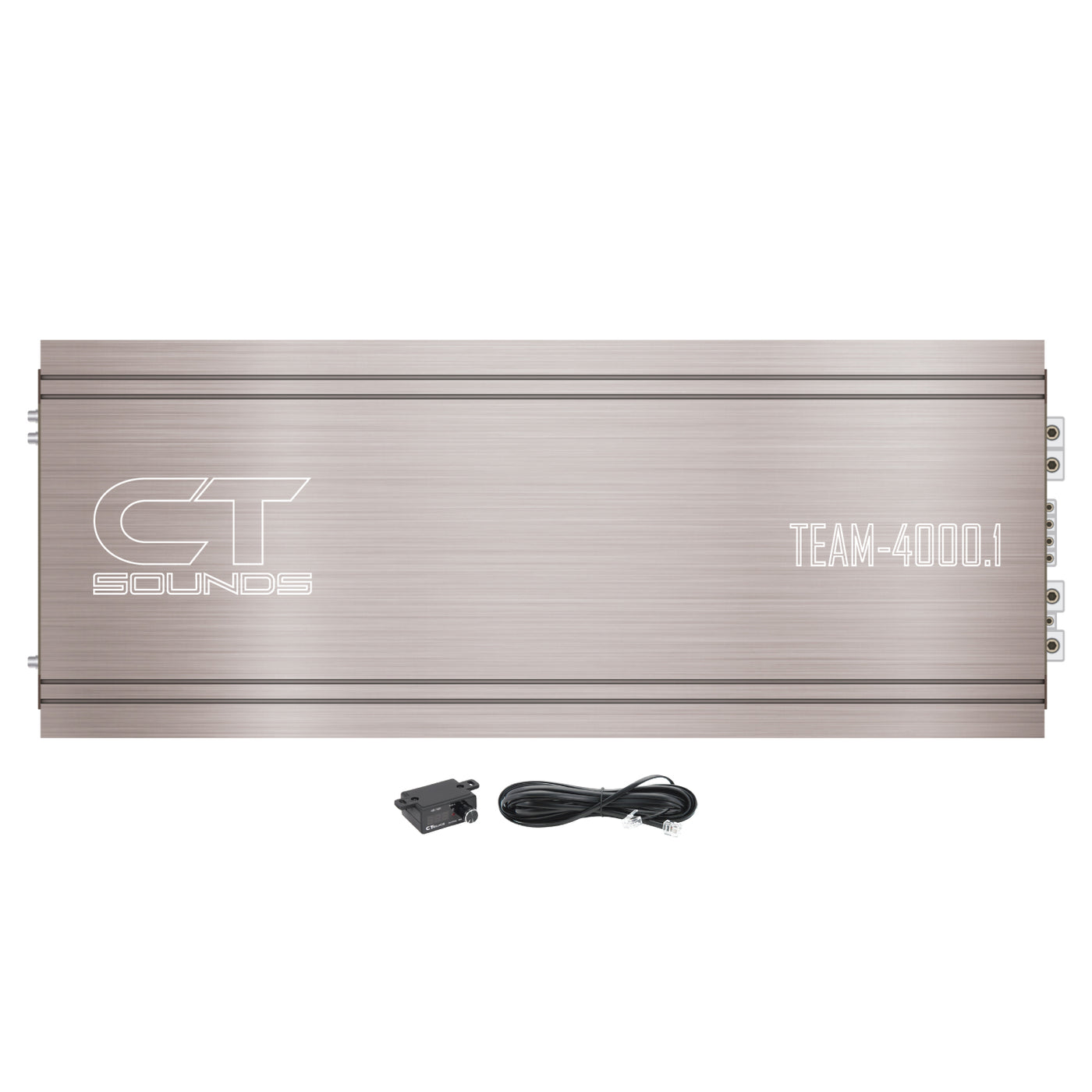 TEAM-4000.1D // 4700 Watts RMS Monoblock Car Audio Amplifier - CT SOUNDS