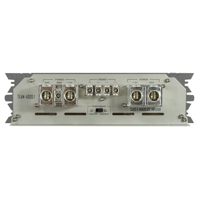 TEAM-4000.1D // 4700 Watts RMS Monoblock Car Audio Amplifier - CT SOUNDS