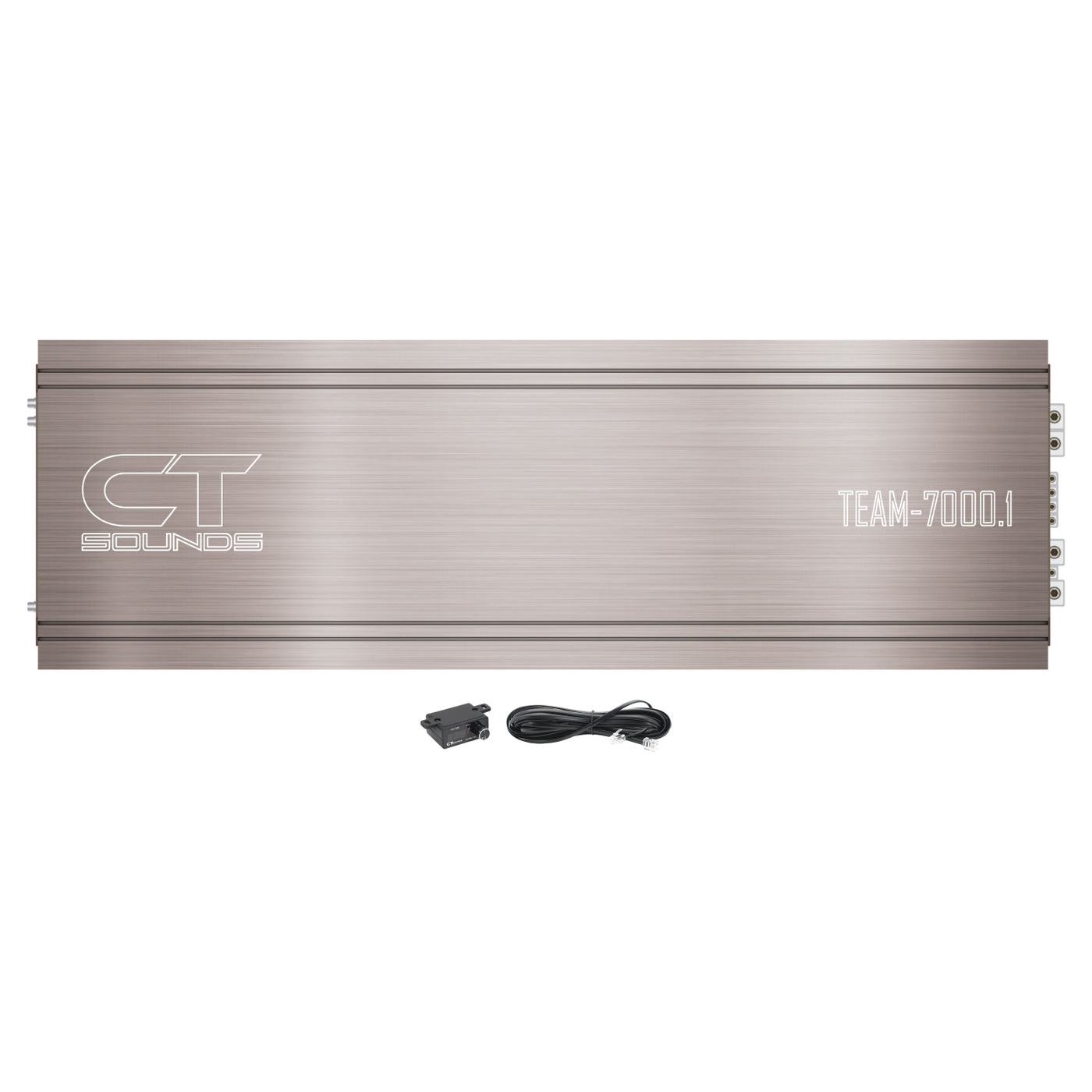 TEAM-7000.1D // 7400 Watts RMS Monoblock Car Audio Amplifier - CT SOUNDS