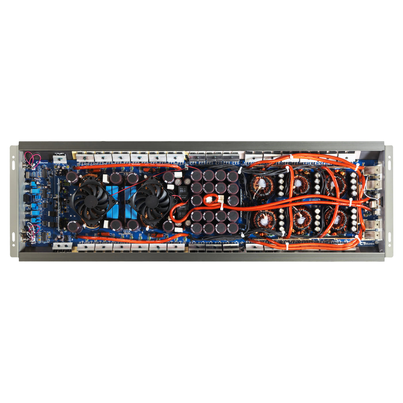 TEAM-7000.1D // 7400 Watts RMS Monoblock Car Audio Amplifier - CT SOUNDS